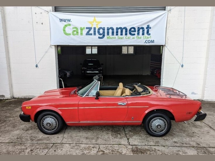 Thumbnail Photo undefined for 1980 FIAT 2000 Spider